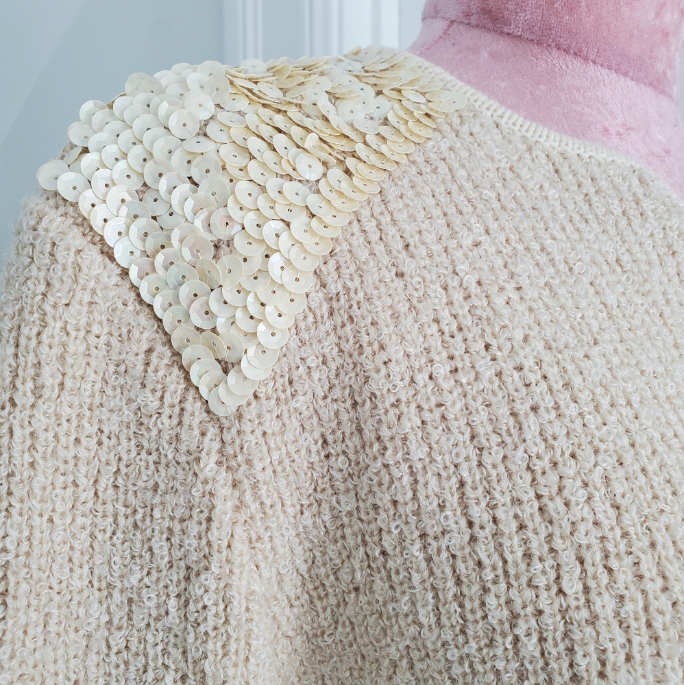 Vintage Adele‎ Joyce Wool Blend Cardigan Size L